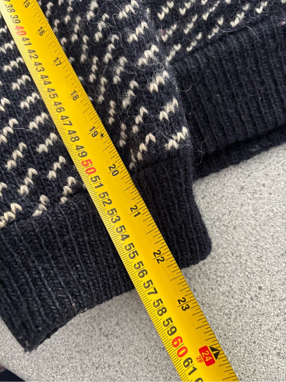 Roots Wool Blend Birdseye Knit Sweater Made in Norway Men L Chunky Heavy Layer - Picture 10 of 10